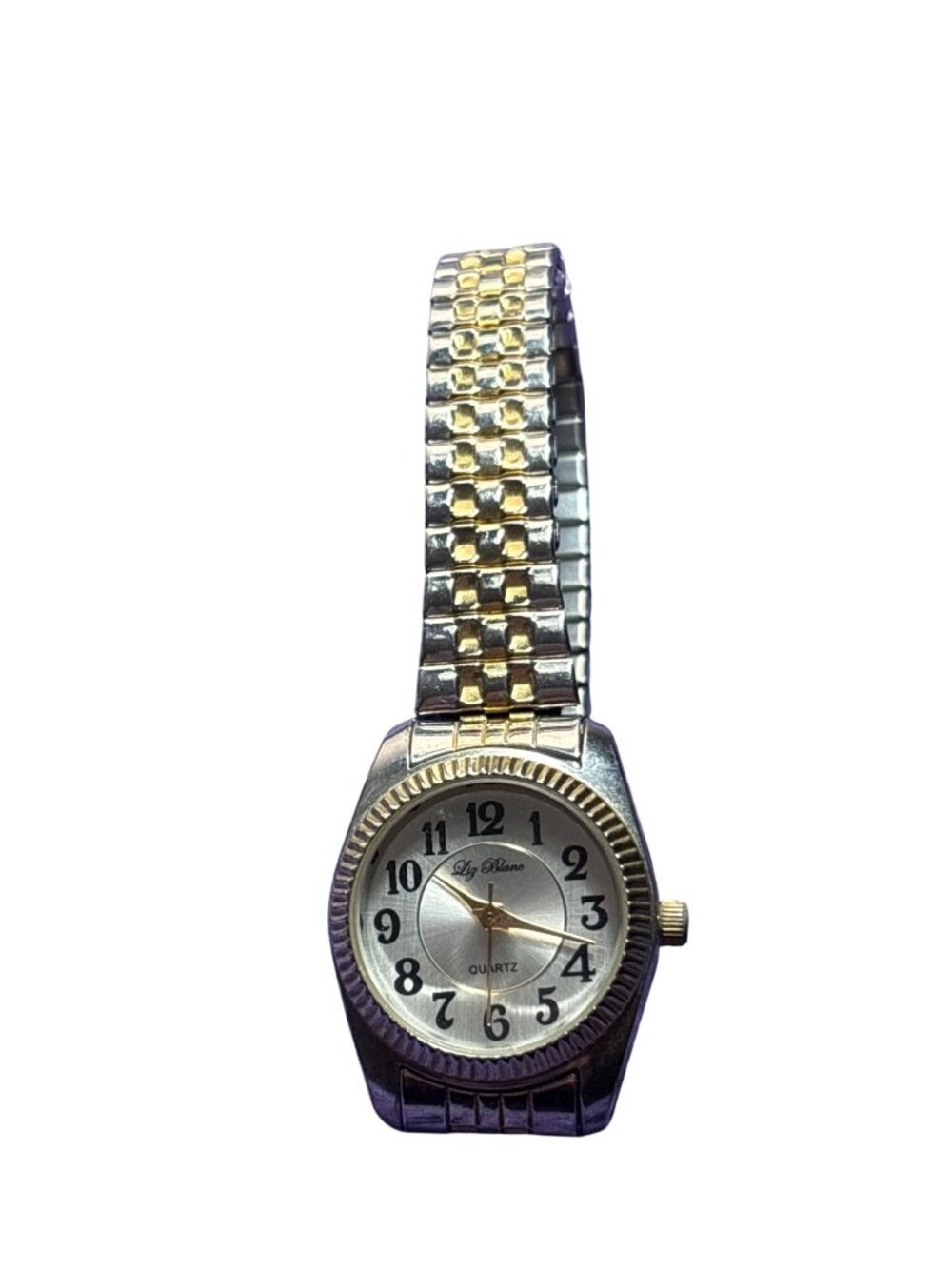 Liz Blanc Watch Silvertone Goldtone Untested